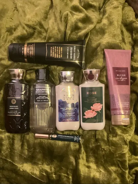 Bath And Body Works Graphite Body Cream