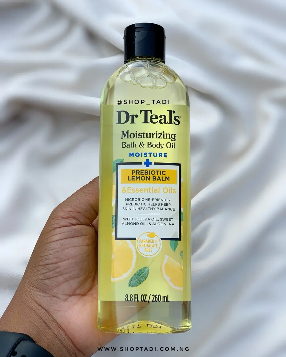 Dr Teal's Bath & Body Oil Prebiotic Lemon Balm