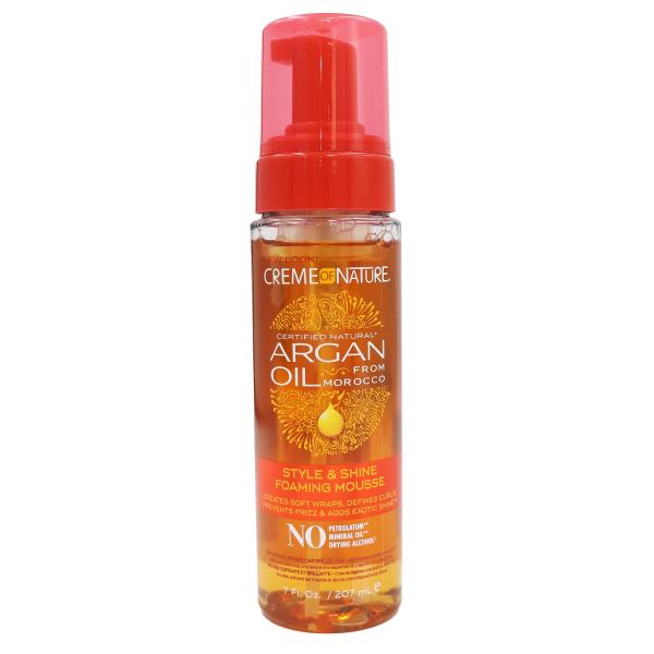 Argan Oil Style &shine Foaming Mousse