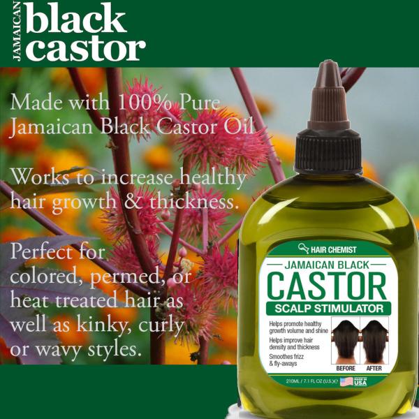 Hair Chemist Castor Jamaican Black 7 Oz