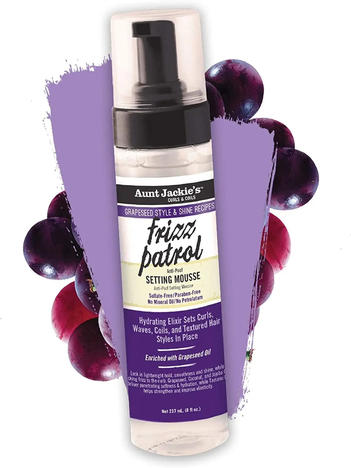 Aunt Jackie's Frizz Patron Setting Mousse