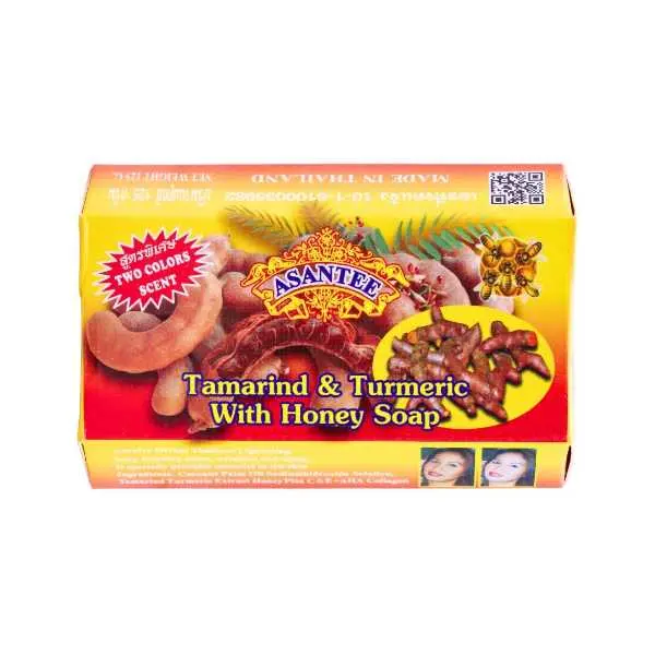 Asante Soap Tamarid And Tumeric Soap 125g