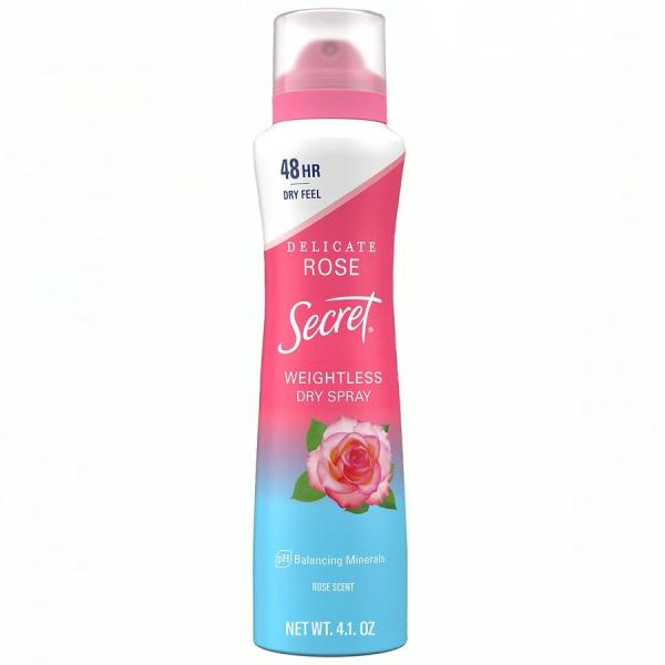 Delicate Rose Secret Dry Spray