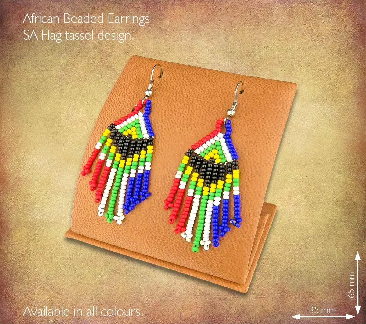 African Beaded Earing
