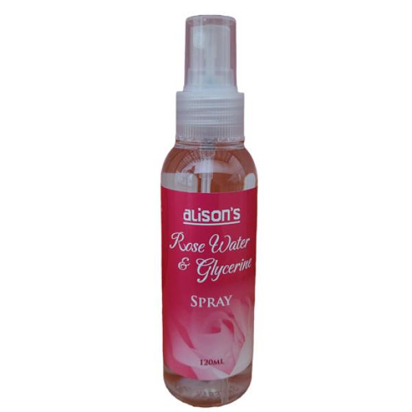 Alison:s Rose Water And Glycerine Spray 120ml