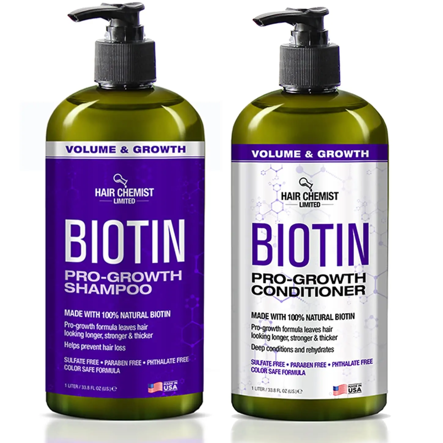 Hair Chemist Biotin Hampoo & Conditioner