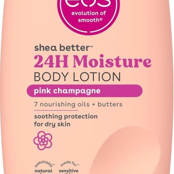 Eos Shea Butter Pink Champagne 24h Moisture B Lotion