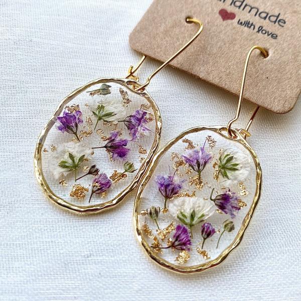 Floral earings