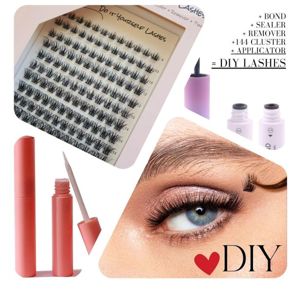 DIY 5-Eye Lashes set