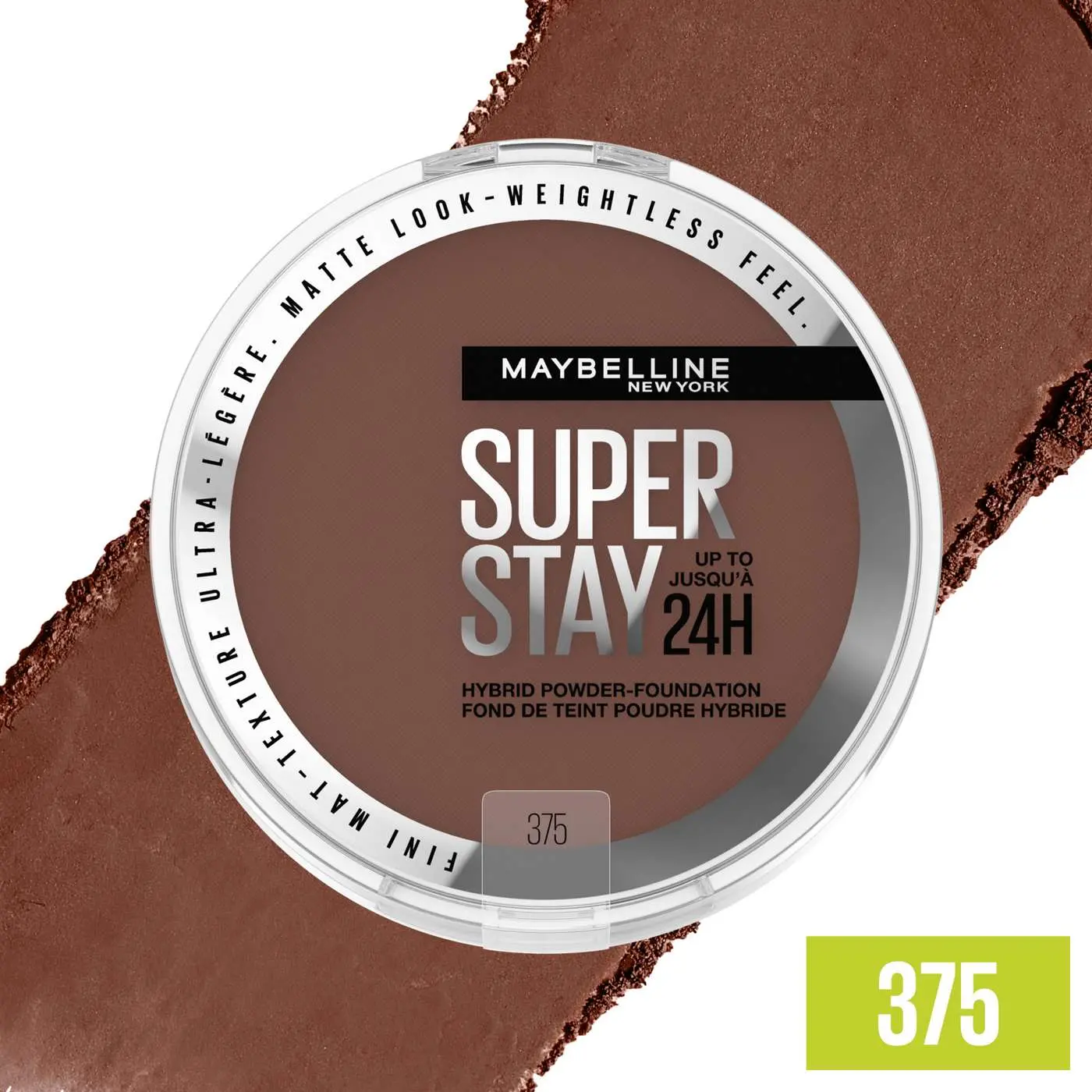 Maybelline Superstay Hybrid powder-foundation 375