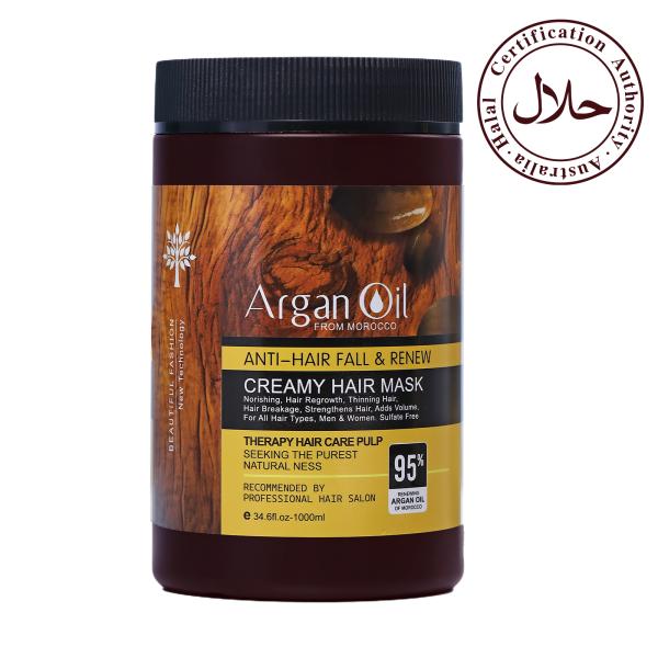 Argan Oil From Morocco Inyense Thickening Hair Masque