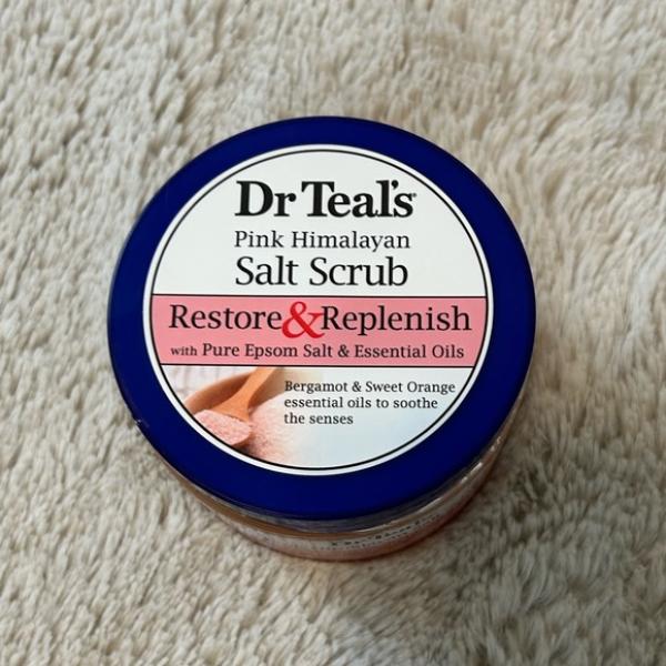 Dr Teals Pink Himalayan Salt Scrub Restore And Replenish