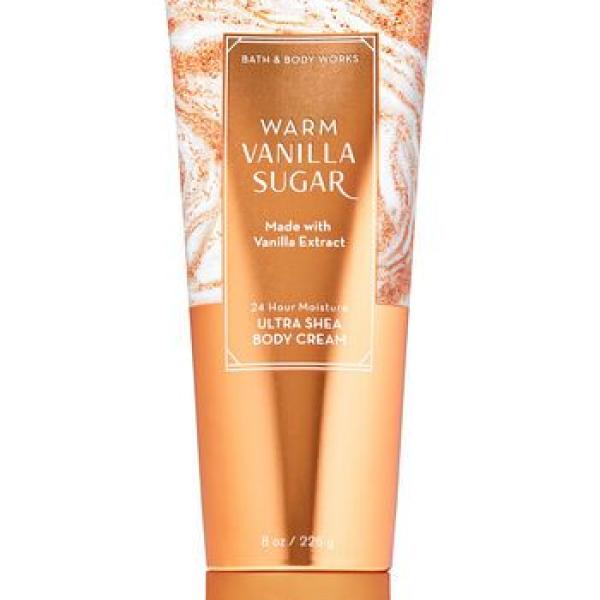 Bath And Body Works Warm Vanilla Body Cream 70g