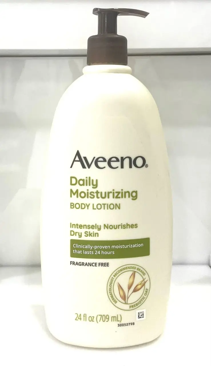 Aveeno Intensely Nourishes Dry skin