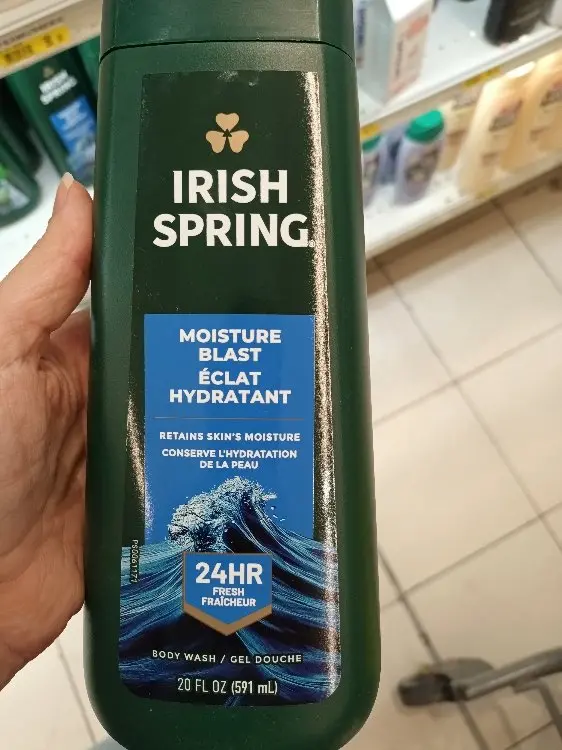 Irish Spring Moisture Blast Eclat Hydratant