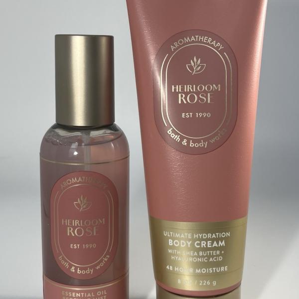 Aromatherapy Heirloom Rose Bath &body Works