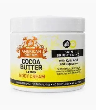 A/D Cocoa Butter Lemon Creame Kojic 16oz