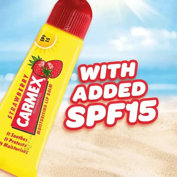 Carmex Lip Balm 10g Strawberry Tube SPF